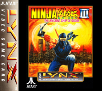 Ninja Gaiden III: Ancient Ship of Doom Atari Lynx US box art